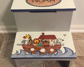 Noah's Ark Two Step Stool