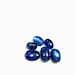 6 pcs , Kyanites cabochons best quality , oval shape , flat back cabochons , high polishing , code A1536