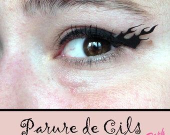 Eye ornament – Flame – Paper ornaments, better than false lashes | Guaranteed impact, you'll be unforgettable!