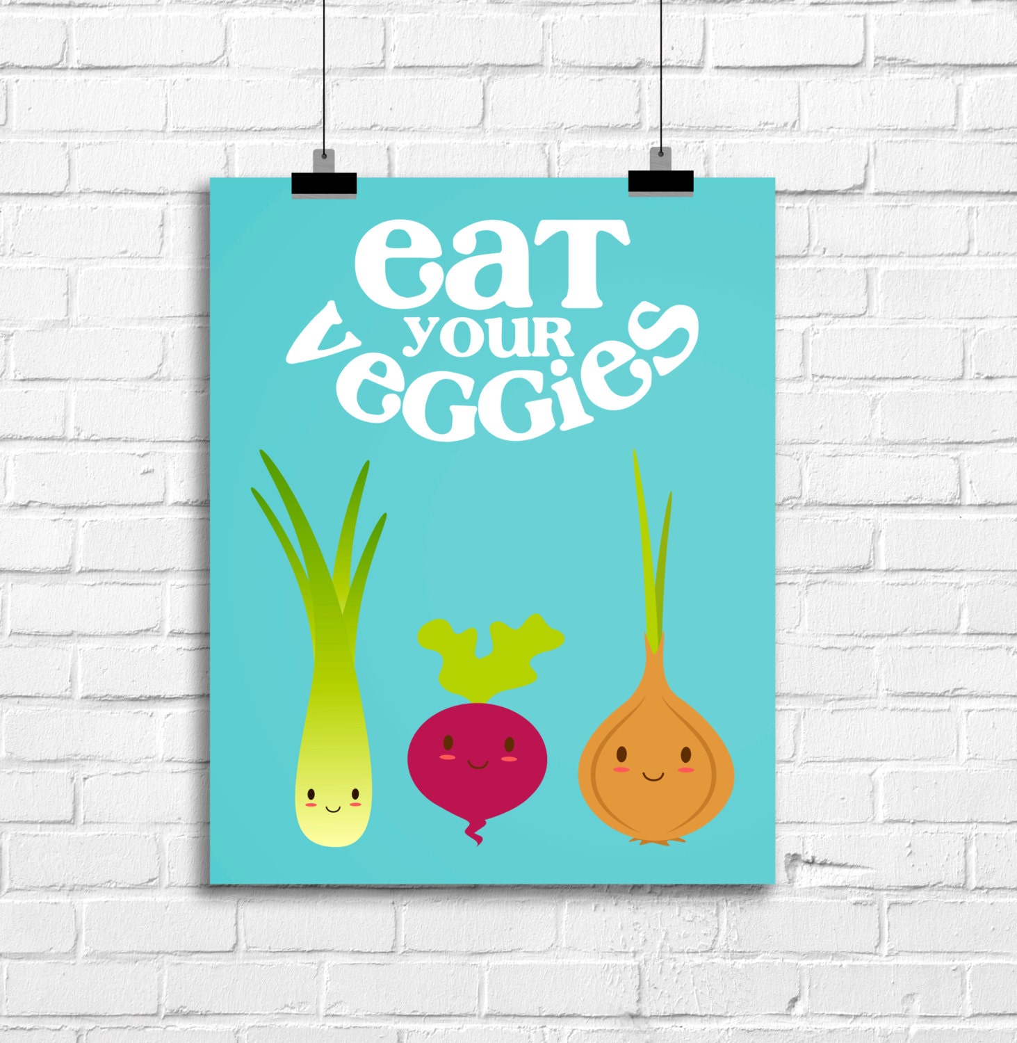 eat your veggies wall art kitchen art print kitchen decor