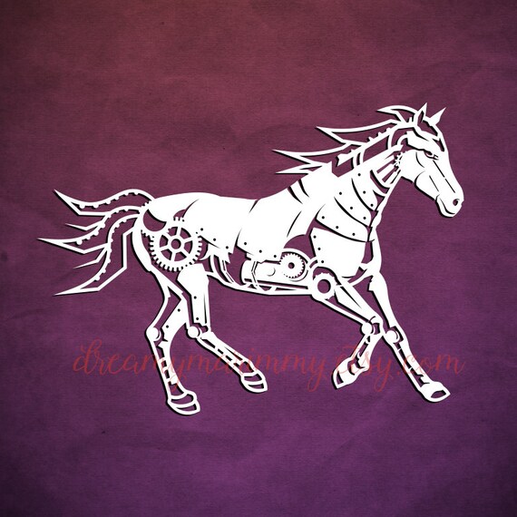 Download Horse SVG Horse Vector File Horse Papercut Template SVG