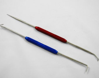 Ring And Hook Scriber With Hardened Scriber Points 2 Piece Set