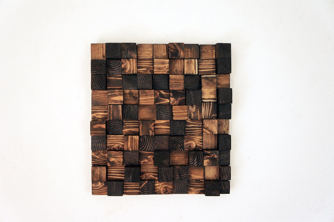 Wooden Square Wall Art