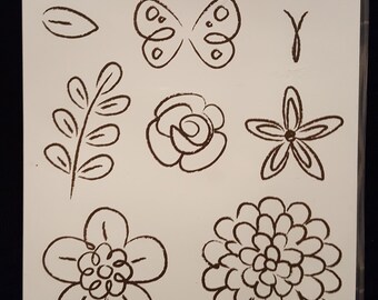 Flower Fest Clear Mount Stamp Set by Stampin' Up!