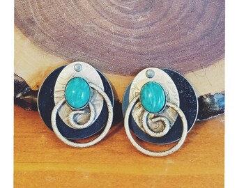 Vintage clip-on earrings