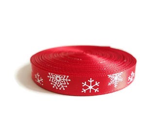 Christmas decoration Red Ribbon