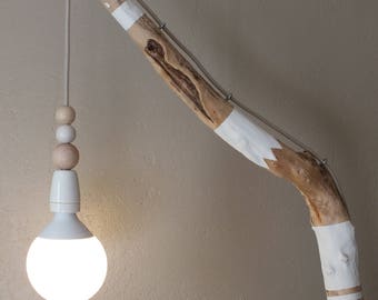 Decorated light floor lamp