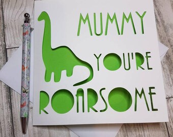 Dinosaur cards | Etsy