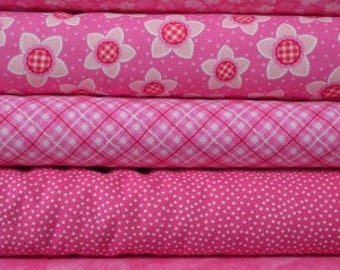 Pink fat quarter bundle