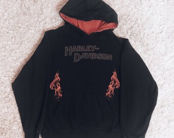 90's Harley Davidson Flame Sweater