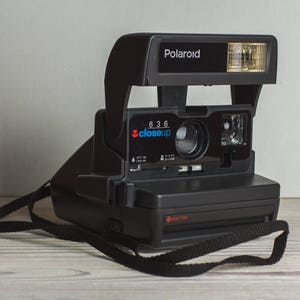 Polaroid Close Up 636 Polaroid Camera Vintage Camera Retro Camera Christmas xmas gift for photographer Gift for him film 600