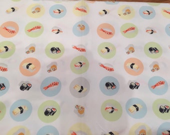 Heather ross munki sushi fabric