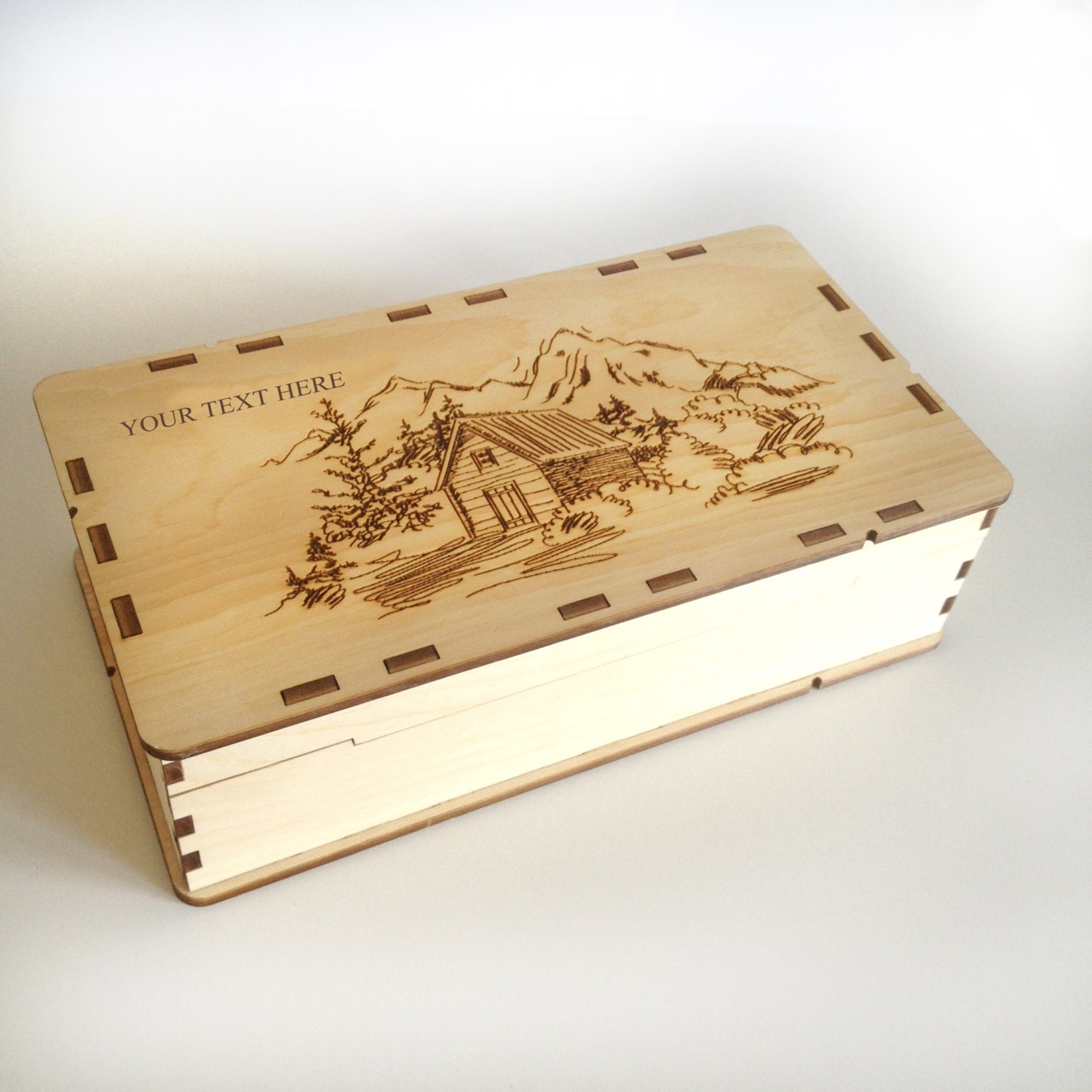 Laser Cut Wood Box