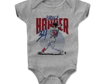 Bryce Harper Baby Clothes | Washington Baseball | Baby Romper | Bryce Harper Rise R