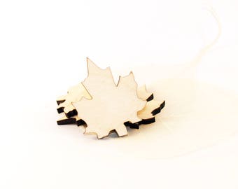 Wood maple leaf, Wood leaf, Leaf shape, Wood shape, Craft supply, Laser cut wood, Leaf pattern, Wood leaf shape, Autumn leaf wood, Wooden