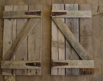 Rustic shutters | Etsy Rustic shutters | Etsy