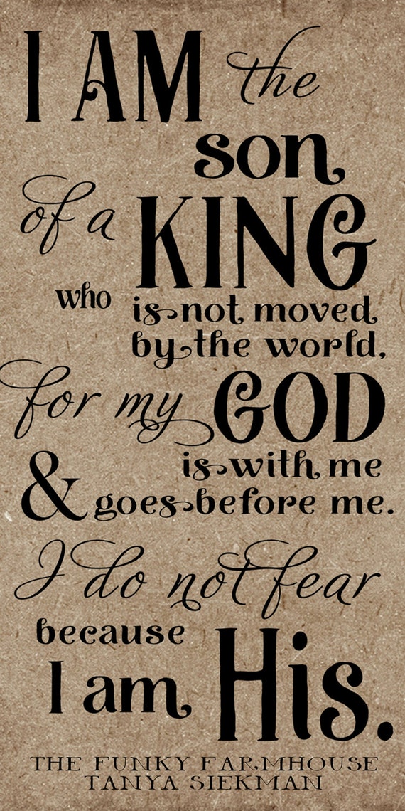Download SVG DXF & PNG I am the son of a king who is not moved by