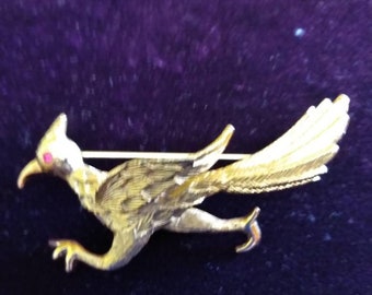 Napier Roadrunner Brooch