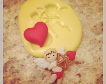 Cupid Valentines day Mold Silicone