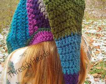 Crochet Elven / Fairy / Iris Pixie Hoodie