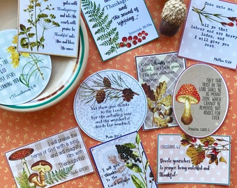 Flora & Fauna Bible Verse Cards