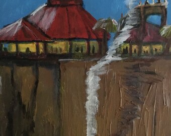 Cliffside Inn With Bonfire