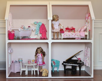 Doll House Plans for American Girl or 18 inch dolls 5 Room Doll House Plans for American Girl or 18 inch dolls 5 Room