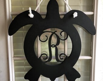 Turtle Wood Door Hanger