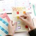 2017 Calendar Sticker Planner Stickers Scrapbooking Stickers