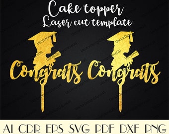 Free Free Graduation Cake Topper Svg Free 186 SVG PNG EPS DXF File