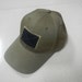 OD Green Tactical Flexfit Cap with Patch Panel - S/M