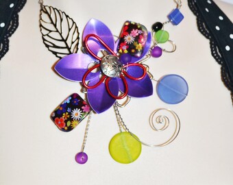 collier sculptural /sculptural necklace