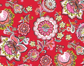 Josephine Kimberling for Blend Fabrics Riding Hood Babushka Red (Half metre)