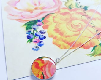 Wedding Invitation Necklace / Paper Anniversary Gift for Her / First Anniversary / 1st Anniversary Her / Anniversary Gift for Wife / Custom