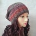 KNITTING PATTERN/CHARLEY Womans Slouchy Beanie/Easy Slouch Hat Pattern/Handknit Beanie Pattern Knit Round