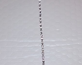 Vintage Rhinestone Tennis Bracelet