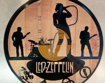 Led Zeppelin Vinyl Record Art