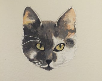 aangepaste kat portret