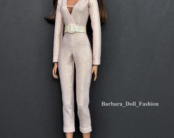 Fashion Royalty FR2 Handmade outfit Nu Face Barbie doll 12" knitting dress Integrity Toys Poppy Parker Victoire Roux Color Infusion clothes