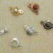 2 Dozen snap clasps for jewelry easy economical safe ball & socket trailer hitch