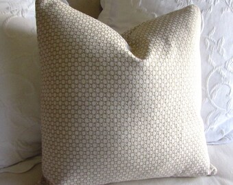 Chenille decorative Pillow Cover 18x18 20x20 22x22 24x24 26x26 cashmere ivory