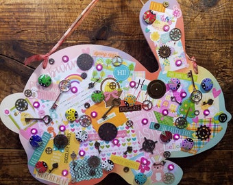 Lustige Steampunk Osterhase (EAS7)