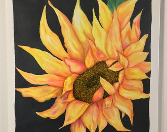 Silk Sunflower 2