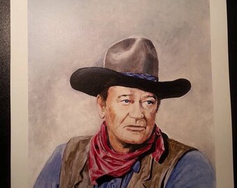 John wayne art | Etsy