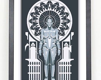 Metropolis movie poster print
