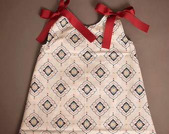 Reversible Toddler Wrap Dress