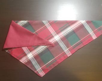 Christmas Tartan Dog Bandana