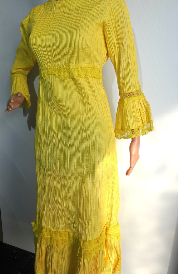 Yellow Wedding Dress from Mexico