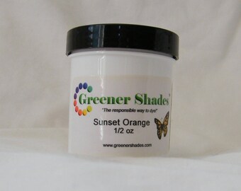 1/2 oz jar - Greener Shades Dyes - Eco-Friendly Wool & Silk Dye - Easy to Use - Long lasting, acid dye.