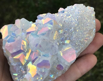 Angel Aura Apophyllite-Self Standing